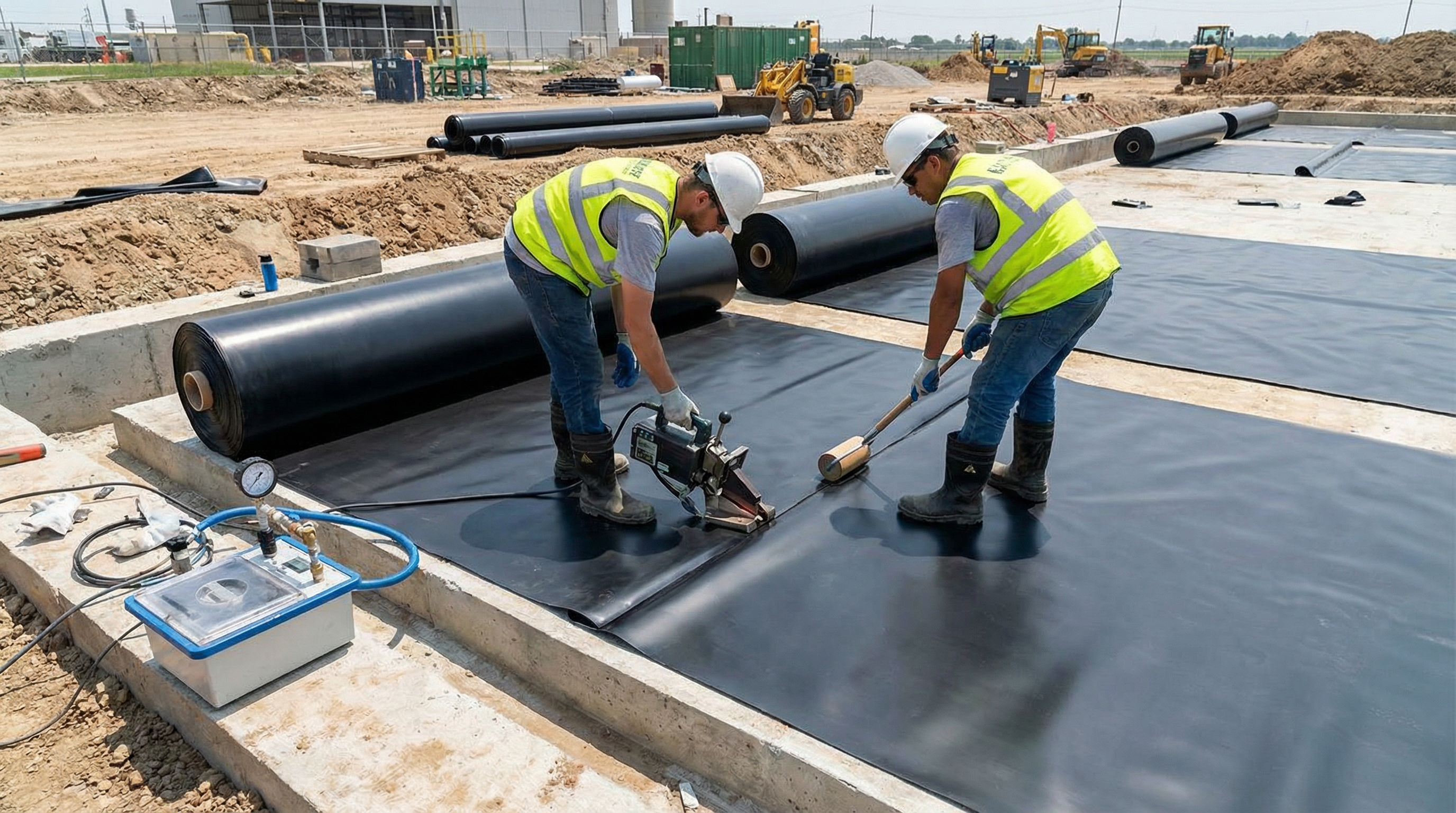 North American Infrastructure Projects Increase PVC Geomembrane Usage